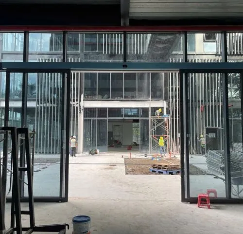 How to optimize automatic door opening and closing speed for safety