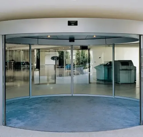 Curved Glass Automatic Doors: Applications for Premium Buildings