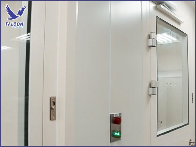 Applications of airlock automatic doors in practice