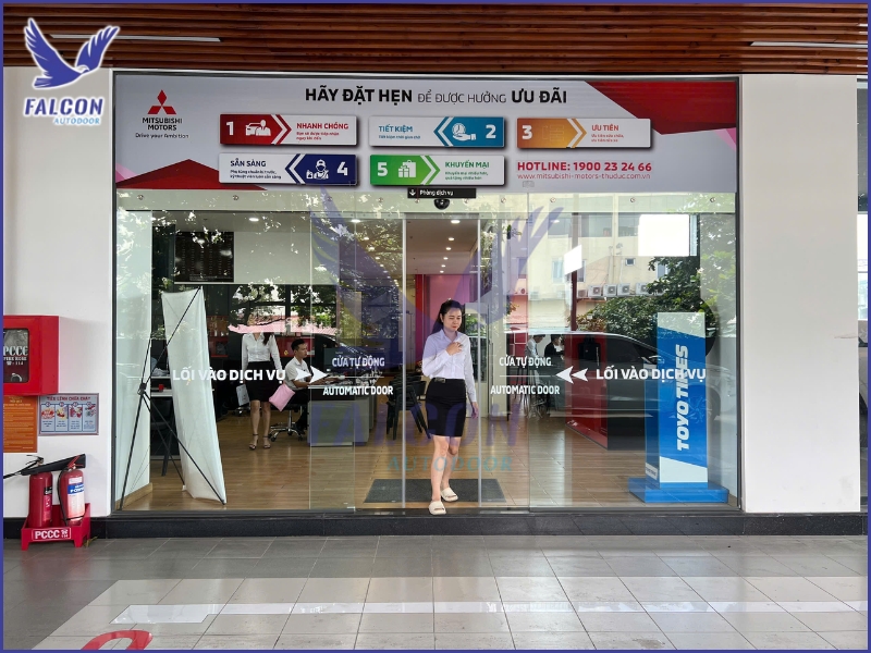 Automatic doors - A statement of elegance in reception spaces