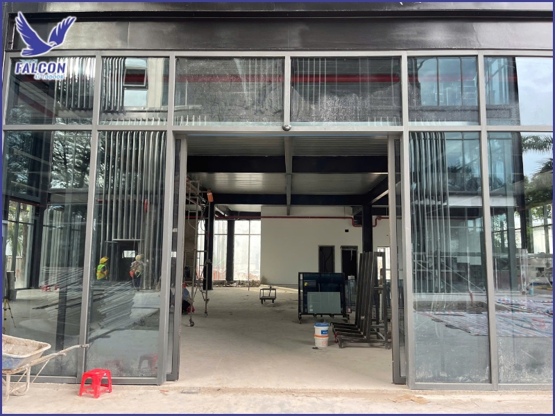 Building components that should be modified before installing automatic doors