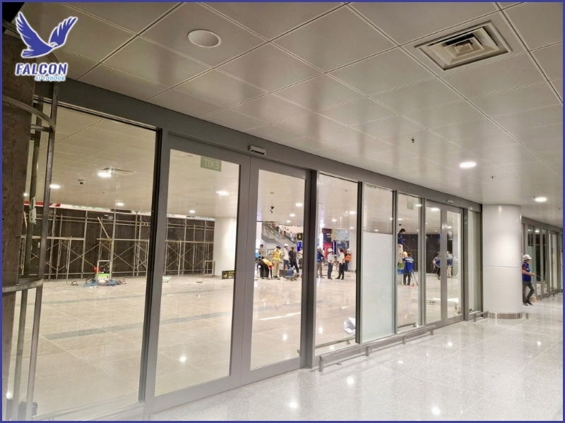 Các loại cửa tự động phù hợp sân bay