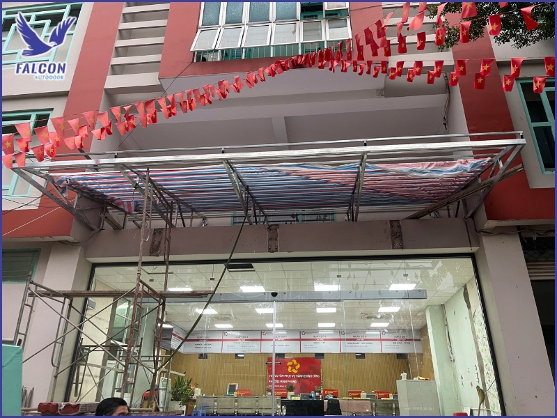 Các loại kính được sử dụng phổ biến cho cửa tự động