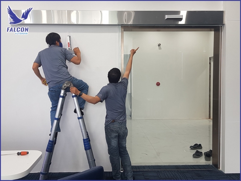 Cửa tự đóng mở bất thường, đảo chiều sai