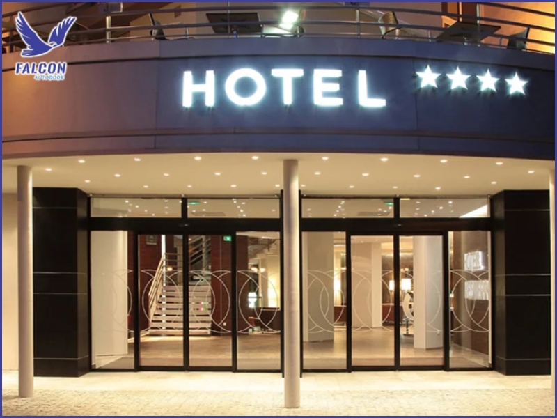 Cửa tự động - Yếu tố tạo ấn tượng đầu tiên cho khách sạn