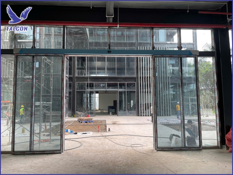 Experience in selecting and installing automatic doors for Grade A office buildings