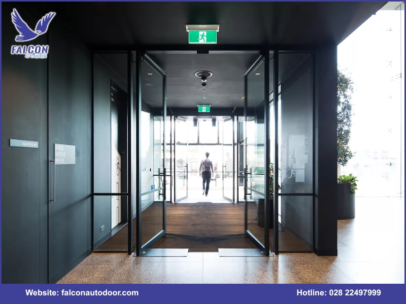 Important notes about Falcon automatic swing doors