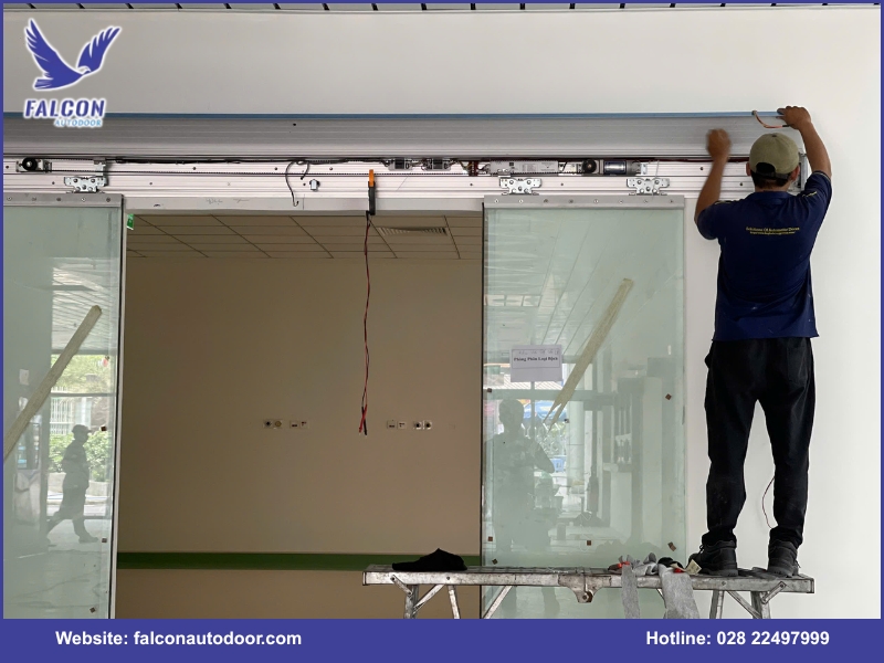 Pricing for Falcon automatic door installation services