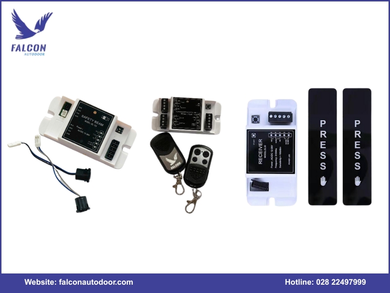What are Falcon automatic door accessories?