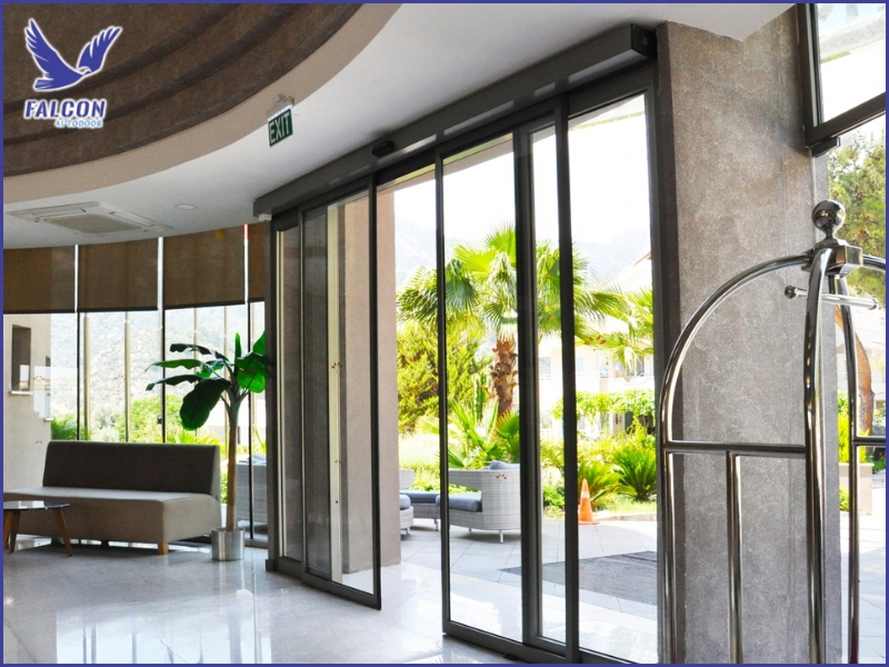 Why automatic sliding doors are increasingly used in offices