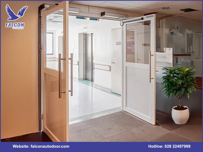 Why choose Falcon automatic swing doors from Thuy Linh Long?
